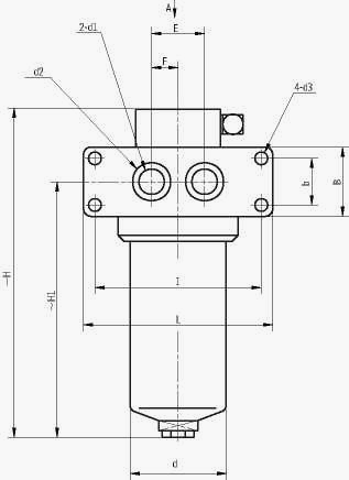 ZU-H、QU-H系列壓力管路過濾器板式連接1